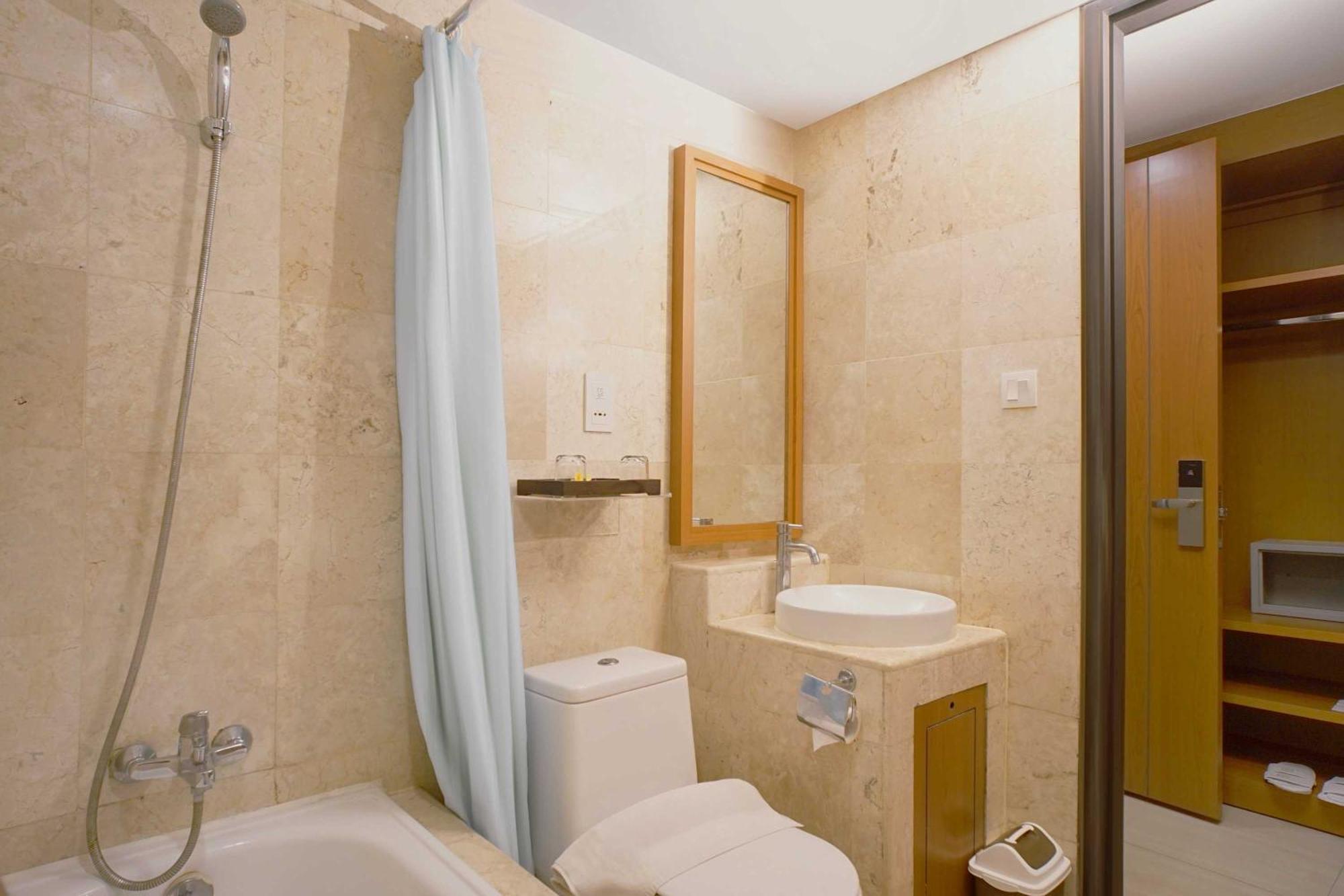 Kamar Deluxe dengan Pemandangan Taman